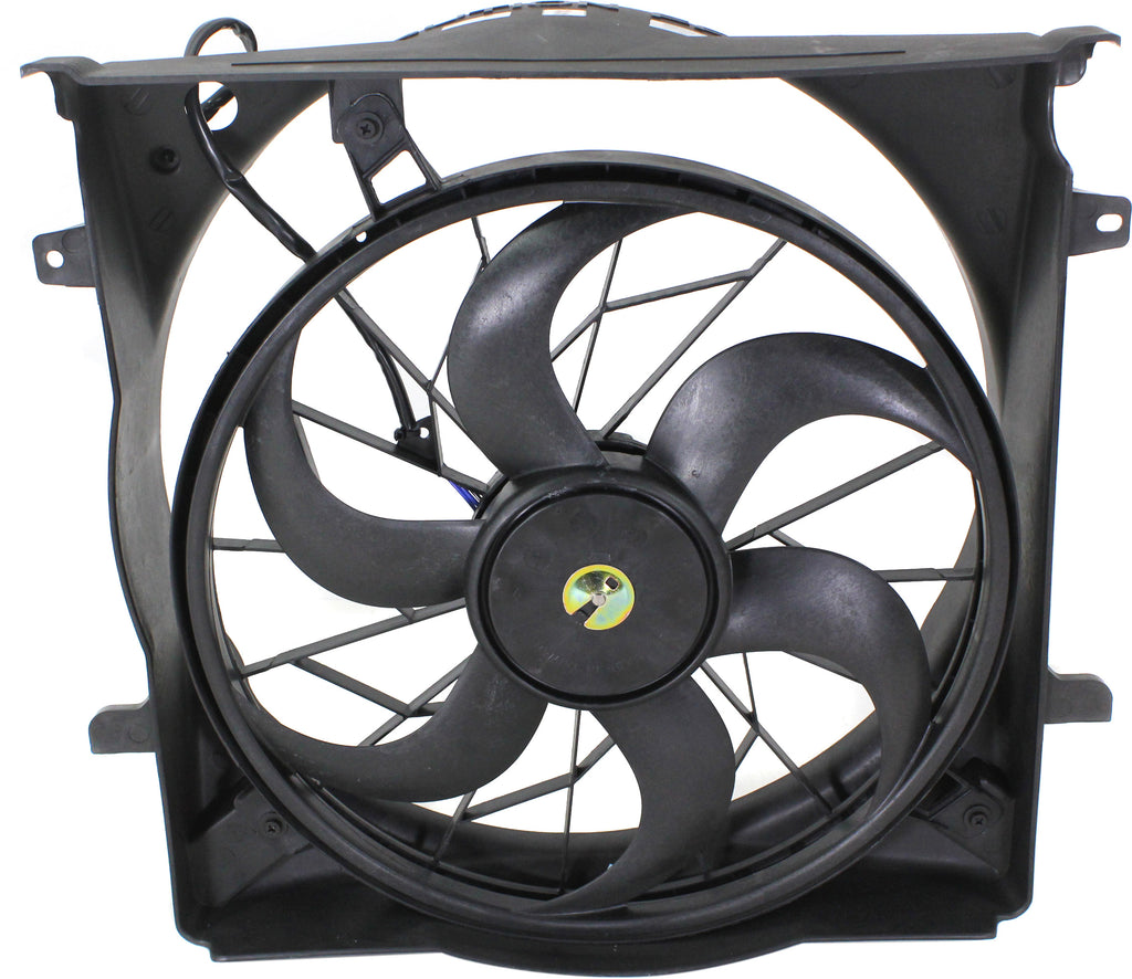 LIBERTY 05-05 RADIATOR FAN SHROUD ASSEMBLY, W/ Shroud, 3.7L Eng. Heavy Duty Cooling