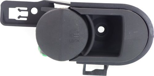 WRANGLER JK 09-10 FRONT INTERIOR DOOR HANDLE LH, Textured Black, Plastic (=REAR)