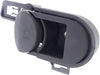 WRANGLER JK 09-10 FRONT INTERIOR DOOR HANDLE LH, Textured Black, Plastic (=REAR)