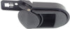WRANGLER JK 09-10 FRONT INTERIOR DOOR HANDLE LH, Textured Black, Plastic (=REAR)