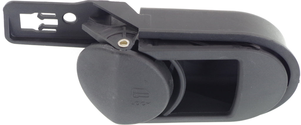 WRANGLER JK 09-10 FRONT INTERIOR DOOR HANDLE LH, Textured Black, Plastic (=REAR)