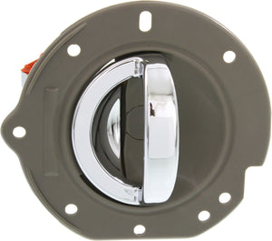 LIBERTY 02-07 FRONT INTERIOR DOOR HANDLE RH, Taupe Housing, w/ Chrome Handle, Plastic