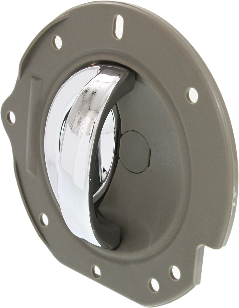 LIBERTY 02-07 FRONT INTERIOR DOOR HANDLE RH, Taupe Housing, w/ Chrome Handle, Plastic
