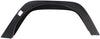 WRANGLER 97-06 REAR WHEEL OPENING MOLDING RH, OE Style, Textured Black, Except Sahara / Rubicon Models