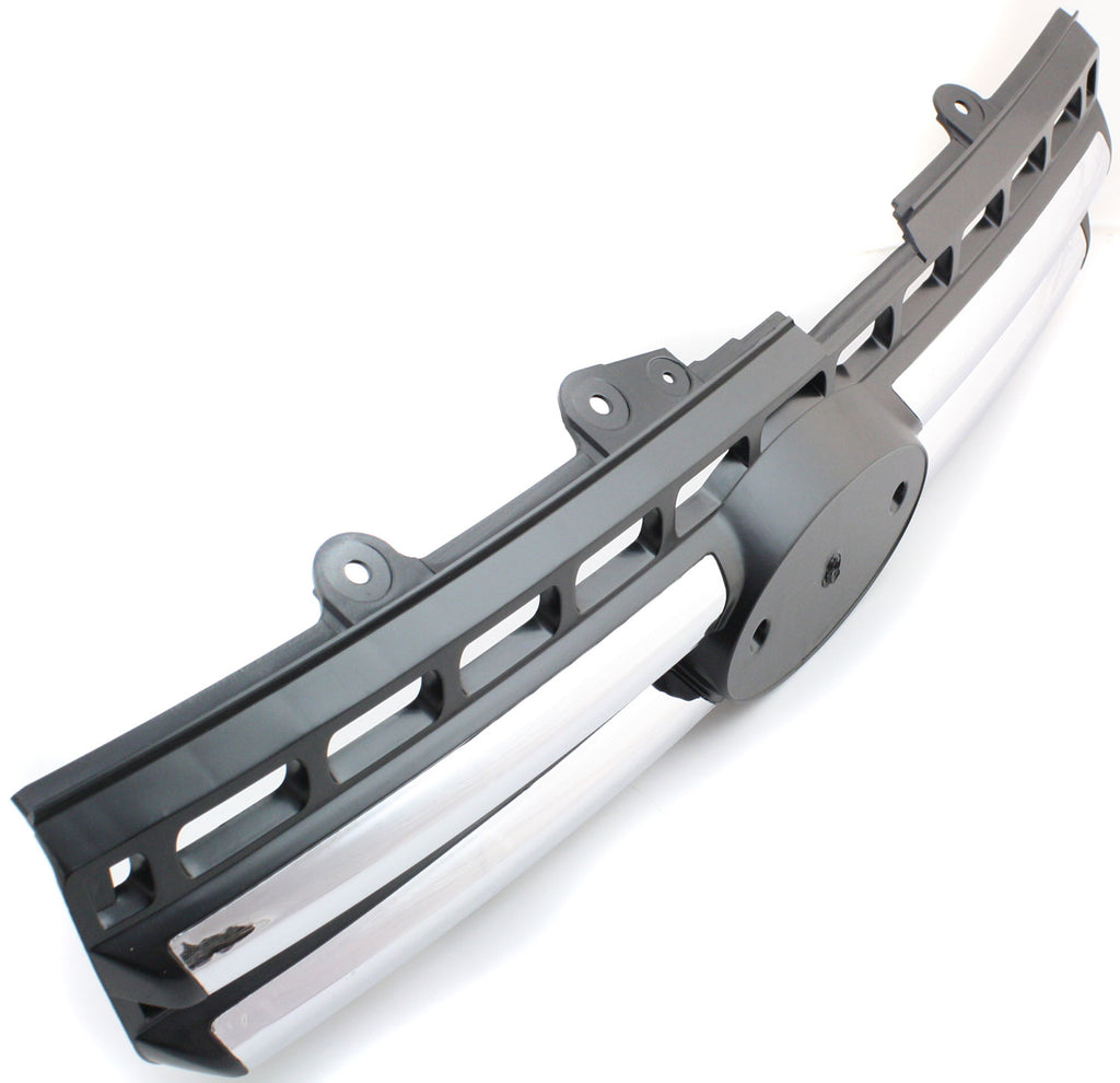 SPORTAGE 05-10 GRILLE, Painted Black Shell and Insert, w/ Chrome Molding