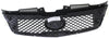 FORTE 10-10 GRILLE, Textured Black Shell and Insert, w/Chrome Molding