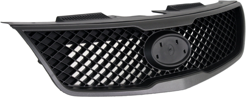 FORTE 10-10 GRILLE, Textured Black Shell and Insert