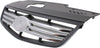 RIO5 06-09/RIO 07-09 GRILLE, Black Shell and Insert, w/ Chrome Insert, Hatchback/Sedan