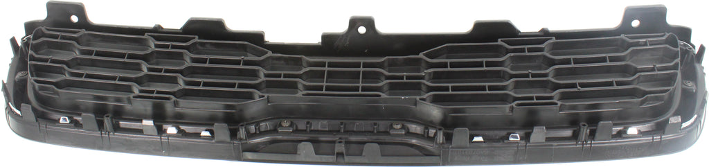 SOUL 12-12 GRILLE, Textured Black Shell and Insert, w/ Chrome Insert Opening Molding - CAPA