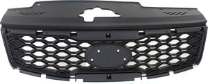 RIO/RIO5 10-11 GRILLE, Painted Black Shell and Insert, Hatchback/Sedan