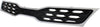 RIO 12-15 GRILLE, Upper, Chrome Shell/Painted Black Insert, w/ Fog Light Holes and Chrome Molding, Hatchback