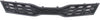 RIO 12-15 GRILLE, Upper, Textured Black Shell and Insert, w/o Fog Light Holes and Chrome Molding, Hatchback