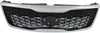 SORENTO 14-15 GRILLE, Painted Black Shell and Insert, w/ Chrome Molding, w/o Sport Pkg