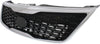 SORENTO 14-15 GRILLE, Painted Black Shell and Insert, w/ Chrome Molding, w/o Sport Pkg