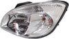 RIO/RIO5 09-11 HEAD LAMP LH, Assembly, Halogen, Type 1, Hatchback/Sedan