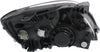RIO/RIO5 09-11 HEAD LAMP LH, Assembly, Halogen, Type 1, Hatchback/Sedan