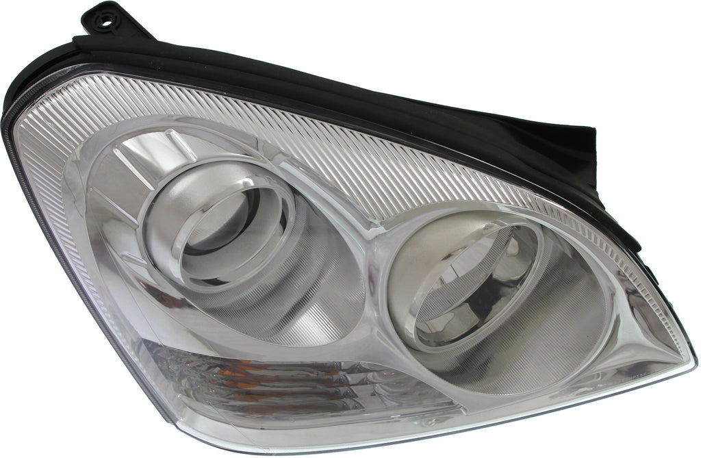 OPTIMA 07-08 HEAD LAMP RH, Assembly, Halogen, w/ Chrome Insert, w/o Appearance Package, From 04-16-07