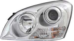 OPTIMA 07-08 HEAD LAMP LH, Assembly, Halogen, w/ Chrome Insert, w/o Appearance Package, From 04-16-07