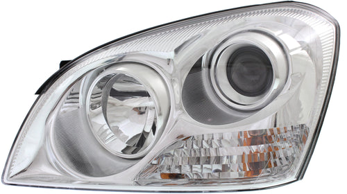 OPTIMA 07-08 HEAD LAMP LH, Assembly, Halogen, w/ Chrome Insert, w/o Appearance Package, From 04-16-07