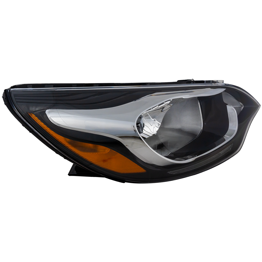 RIO 12-17 HEAD LAMP RH, Assembly, Halogen, w/o LED Position Light, Sedan