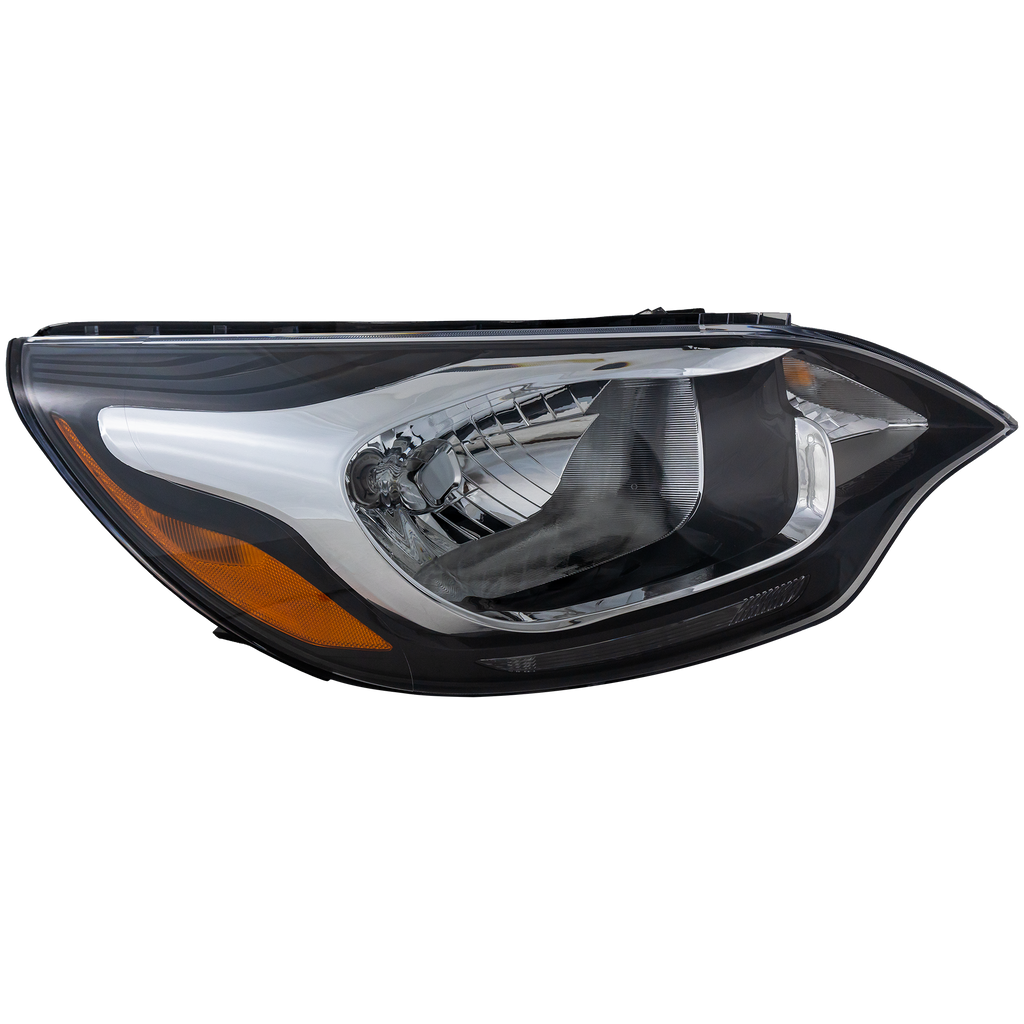 RIO 12-17 HEAD LAMP RH, Assembly, Halogen, w/o LED Position Light, Sedan