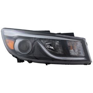 SEDONA 15-18 HEAD LAMP RH, Assembly, Halogen, w/ LED Position Light, EX/L/LX Models - CAPA