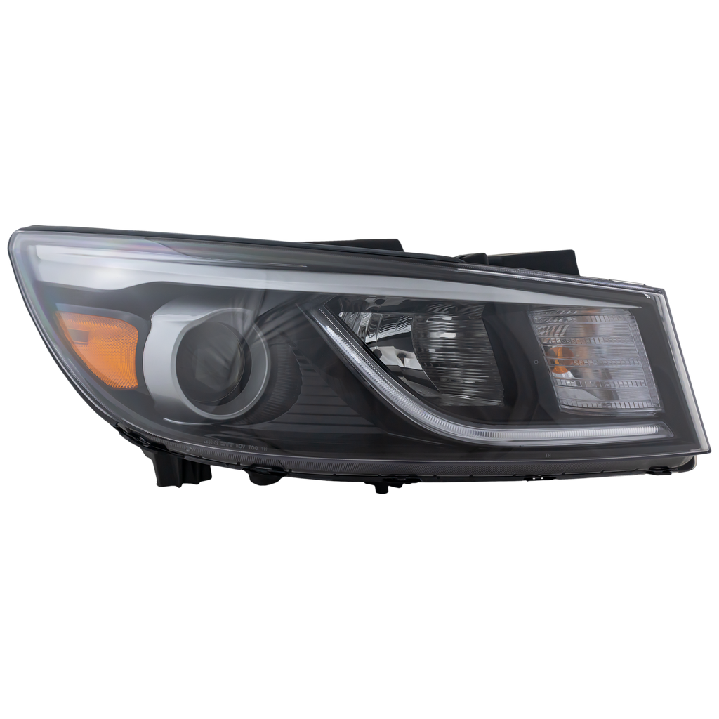 Head Lamp Right Passenger Side For 2015-2018 Kia Sedona Assembly Halogen Replacement REPK100195Q