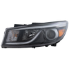 SEDONA 15-18 HEAD LAMP LH, Assembly, Halogen, w/ LED Position Light, EX/L/LX Models - CAPA