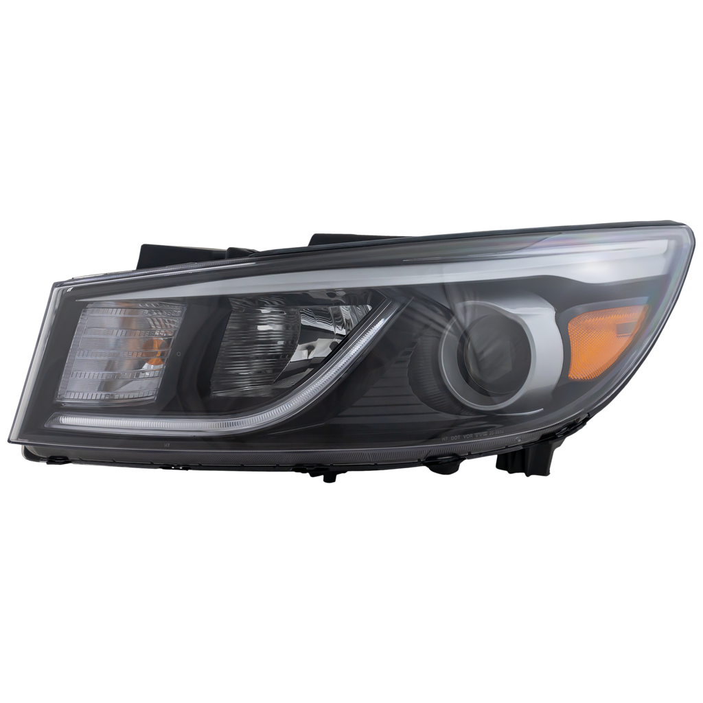 Head Lamp Left Driver Side For 2015-2018 Kia Sedona Assembly Halogen Replacement REPK100196Q