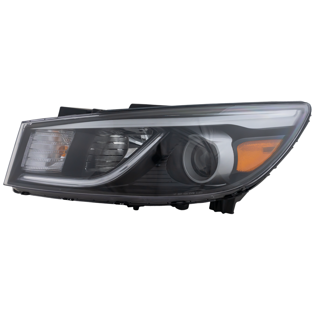 Head Lamp Left Driver Side For 2015-2018 Kia Sedona Assembly Halogen Replacement REPK100196Q