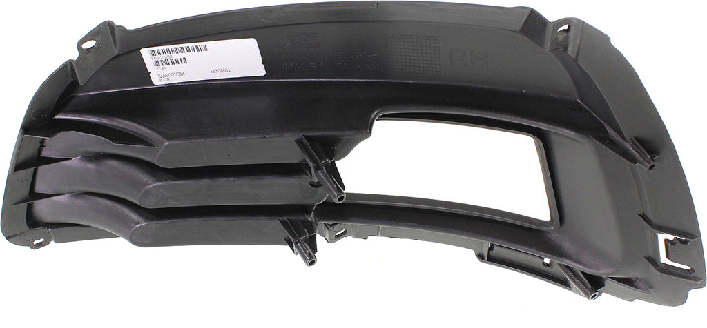 OPTIMA 09-10 FRONT FOG LAMP MOLDING RH, Paint to Match, w/ Fog Light Hole, New Body Style