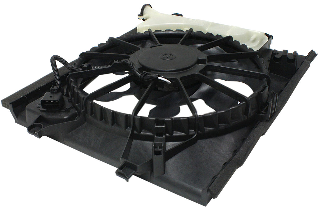 SOUL 10-13 RADIATOR FAN ASSEMBLY, w/ Resistor, 1.6L/2.0L , Includes resistor