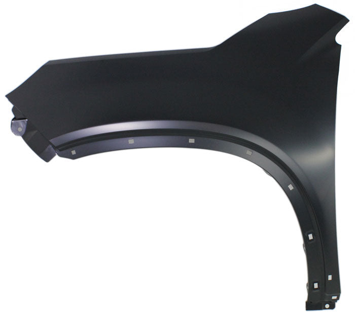SORENTO 11-11 FRONT FENDER LH, Primed, w/ Side Garnish Hole, w/o Signal Light Hole - CAPA