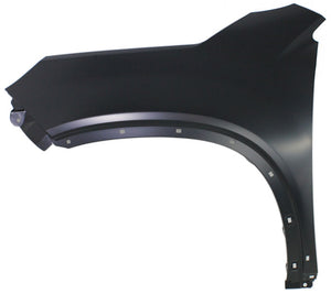 SORENTO 11-11 FRONT FENDER LH, Primed, w/ Side Garnish Hole, w/o Signal Light Hole - CAPA