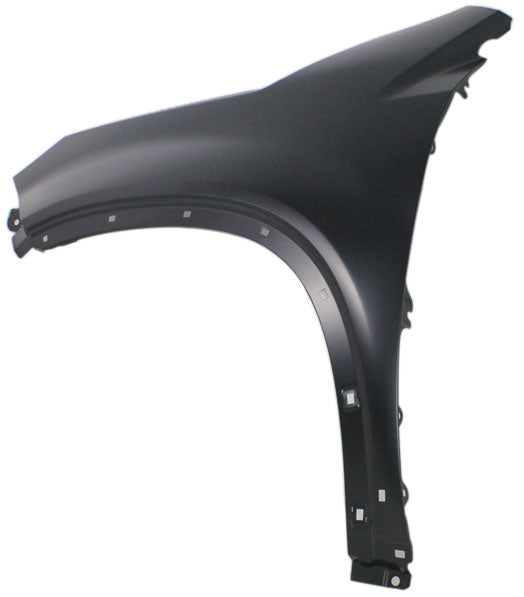 SORENTO 11-11 FRONT FENDER LH, Primed, w/ Side Garnish Hole, w/o Signal Light Hole - CAPA