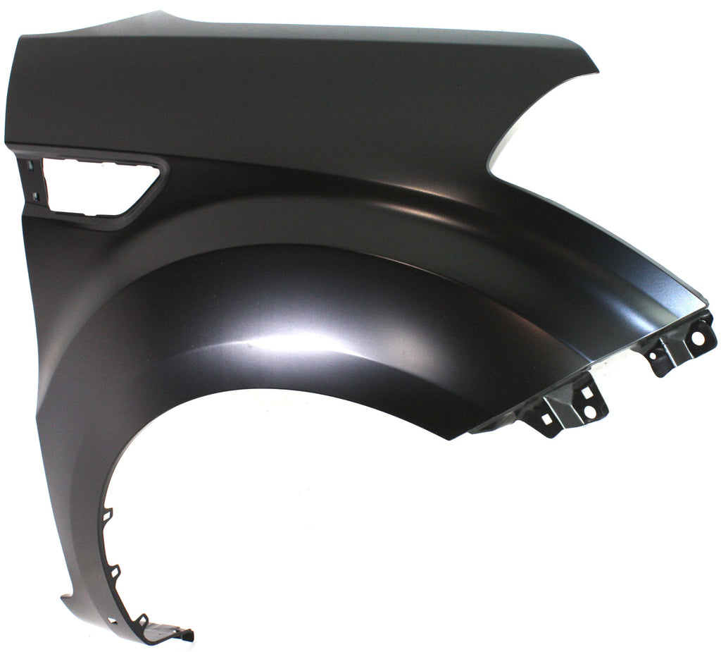 SOUL 10-12 FRONT FENDER RH, Primed, w/ Molding - CAPA
