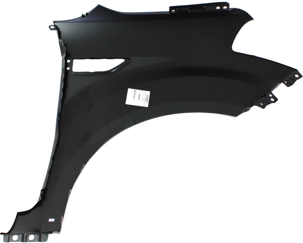 SOUL 10-12 FRONT FENDER LH, Primed, w/ Molding