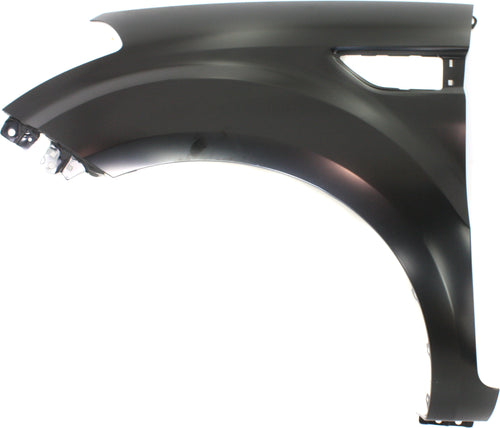 SOUL 10-13 FRONT FENDER LH, Primed, w/o Molding - CAPA