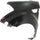 SOUL 10-13 FRONT FENDER LH, Primed, w/o Molding - CAPA