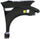 SOUL 10-13 FRONT FENDER LH, Primed, w/o Molding - CAPA