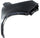 SORENTO 11-11 FRONT FENDER RH, Primed, w/o Side Garnish Hole, w/o Signal Light Hole - CAPA