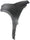 SORENTO 11-11 FRONT FENDER LH, Primed, w/o Side Garnish Hole, w/o Signal Light Hole - CAPA