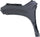 SORENTO 12-15 FRONT FENDER RH, Primed, Steel, w/o Side Garnish Hole - CAPA