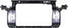 SPORTAGE 11-16 RADIATOR SUPPORT, Black, Plastic with Steel