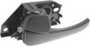 SONATA 99-01/ OPTIMA 01-06 FRONT INTERIOR DOOR HANDLE LH, Textured Black, Plastic (=REAR)