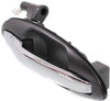 OPTIMA/MAGENTIS 01-06/SONATA 02-05 REAR EXTERIOR DOOR HANDLE RH, Chrome-Black, Old Body Style
