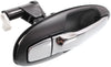 OPTIMA/MAGENTIS 01-06/SONATA 02-05 REAR EXTERIOR DOOR HANDLE RH, Chrome-Black, Old Body Style