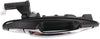 OPTIMA/MAGENTIS 01-06/SONATA 02-05 REAR EXTERIOR DOOR HANDLE RH, Chrome-Black, Old Body Style