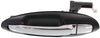 OPTIMA/MAGENTIS 01-06/SONATA 02-05 REAR EXTERIOR DOOR HANDLE LH, Chrome-Black, Old Body Style