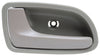 RIO 03-05 REAR INTERIOR DOOR HANDLE LH, Beige, Sedan/Wagon